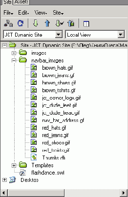 Создание динамических страниц в Dreamweaver MX