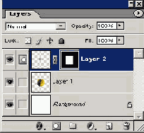 Выделите слой Image на палитре Layers