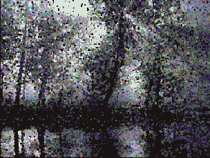   Filter > Pixelate > Facet