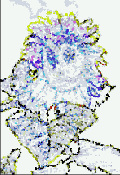 Выберите команду Filter > Pixelate (Пикселыровать) > Crystallize