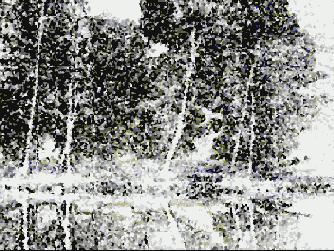 Выберите команду Filter > Pixelate (Пикселыровать) > Crystallize