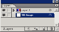 Создайте новый слой на палитре Layers и присвойте ему имя 3D Image (ЗВ-изображение)