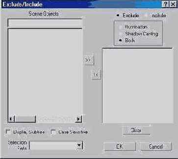   Exclude...