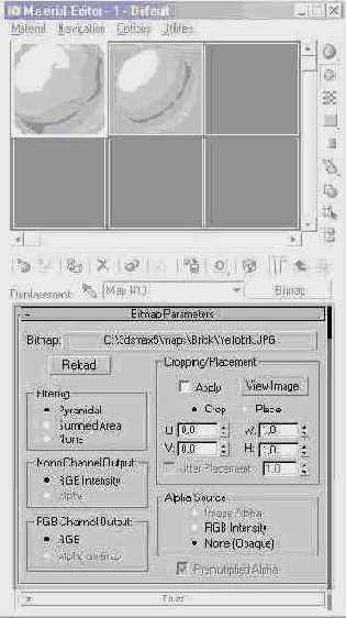 .  Bitmap Parameters...
