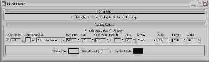   General Settings...