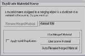 . 3.31.   Duplicate Material Name            