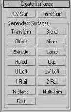  Create Surfaces...