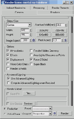  mental ray 3.3. 